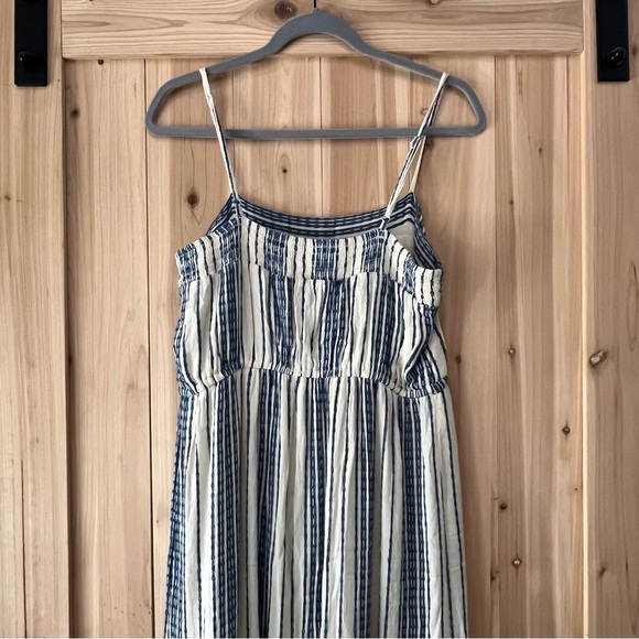Lovestitch Striped Blue and White Maxi Dress - Picture 4 of 9